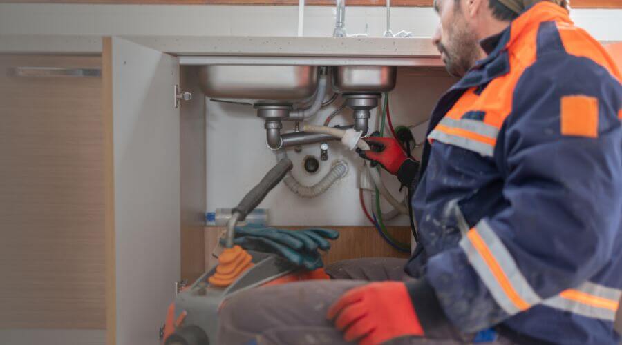 Camera Pipe Inspection Under Slab in Huntley, WY